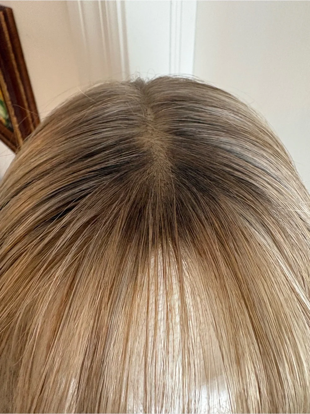 RAQUEL WELCH Heat Friendly Blonde, BISCUIT, BOB cut Wig! Center mono part. Bangs